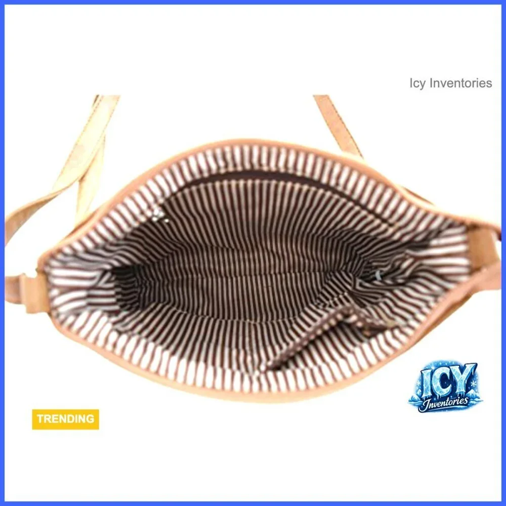 Faux Leather Fringe Crossbody Bag with Adjustable Strap and Pockets